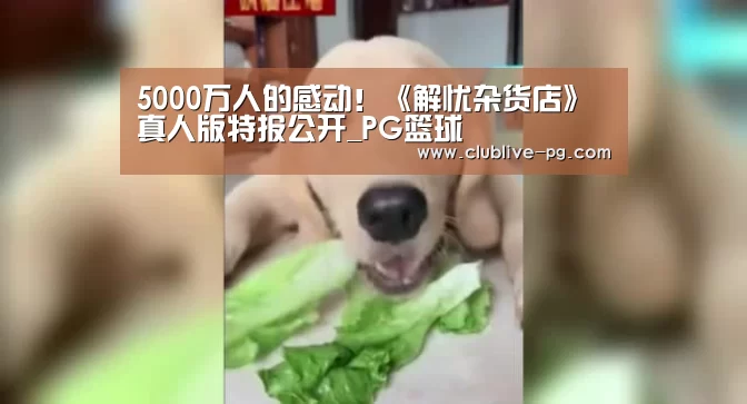 5000万人的感动!《解忧杂货店》真人版特报公开_PG篮球(图2) PG电竞直播